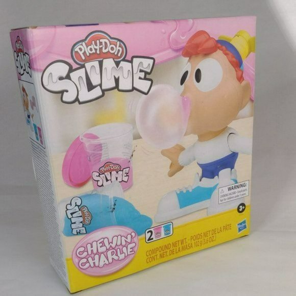Slime PlayDoh Chewin Charlie Age 3+ (2 tubs) 102 g (3.6 Oz) - Picture 5 of 7